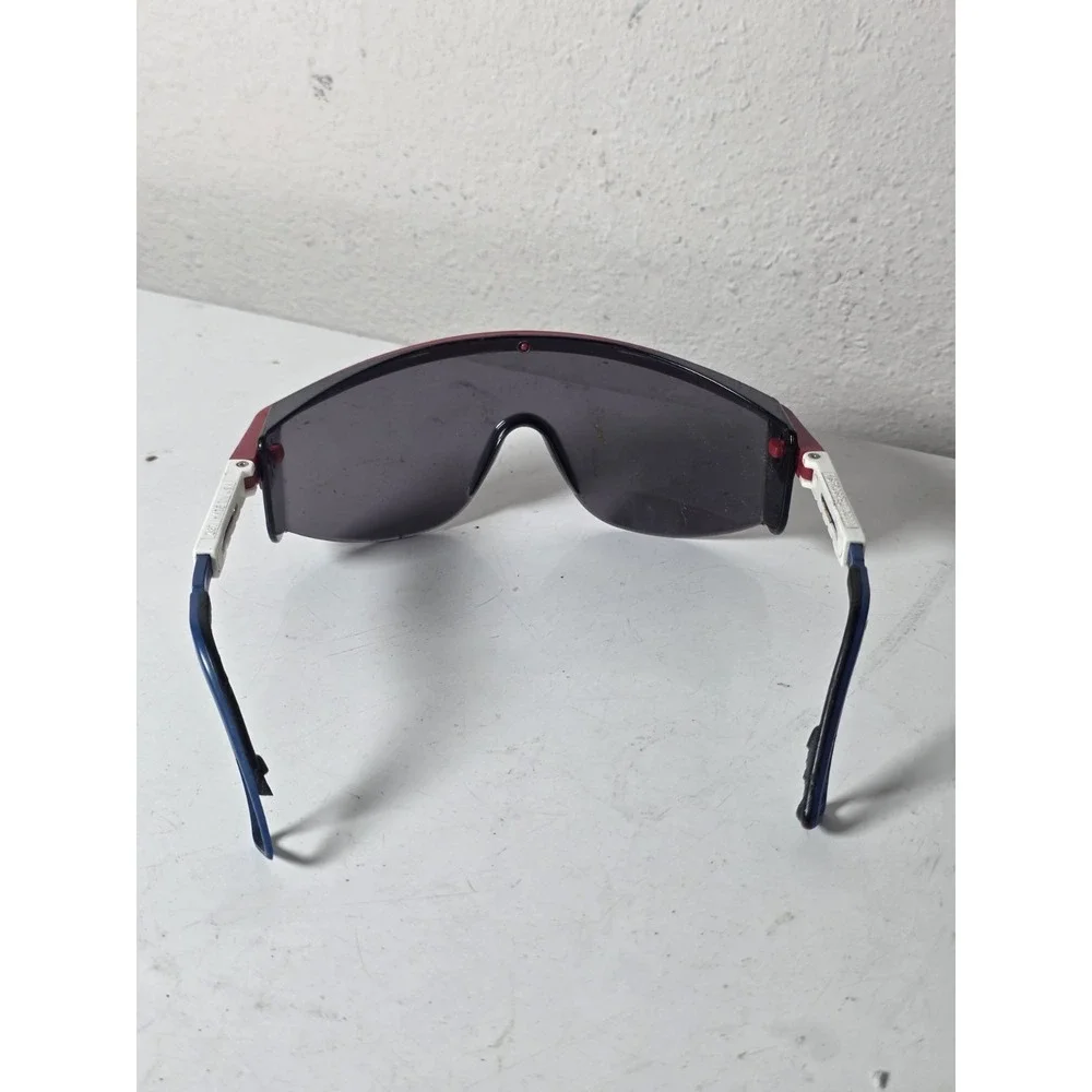 UVEX Astrospec 3000 Z87 Made In USA Patriot Frame Dark Lens Safety Glasses